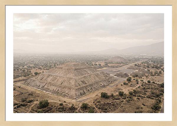 Pyramid Of The Sun At Teotihuacan