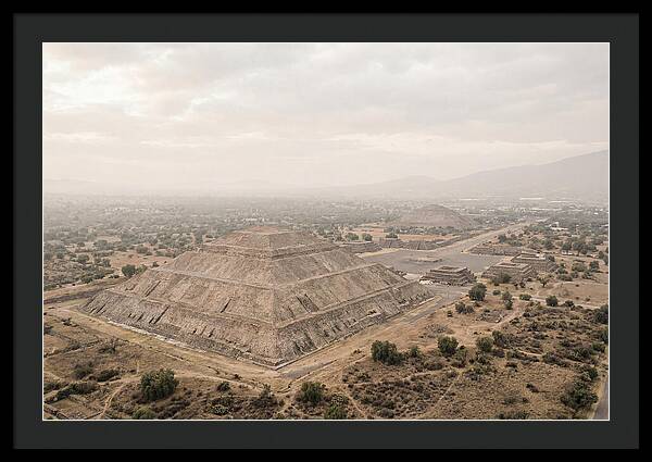 Pyramid Of The Sun At Teotihuacan