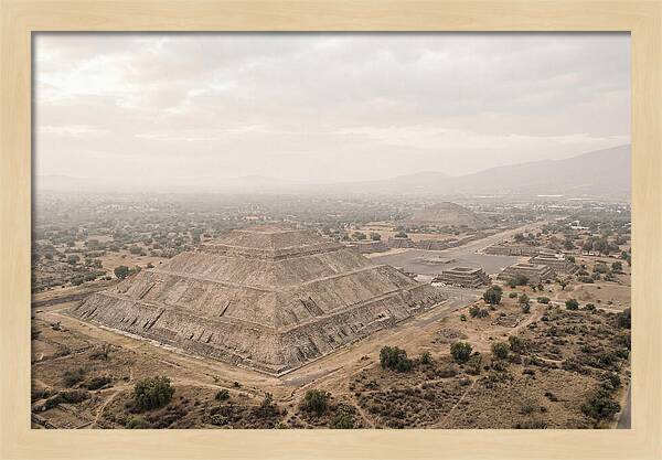 Pyramid Of The Sun At Teotihuacan