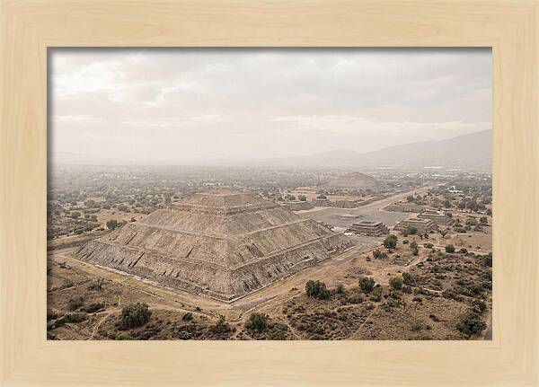Pyramid Of The Sun At Teotihuacan