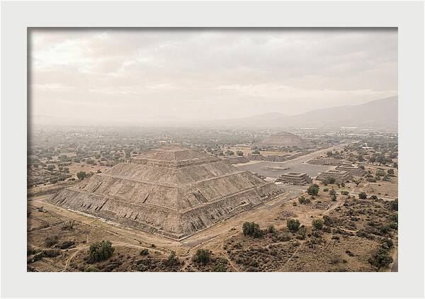 Pyramid Of The Sun At Teotihuacan