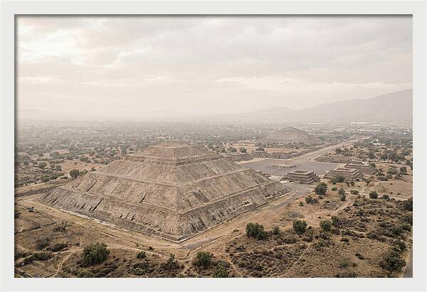 Pyramid Of The Sun At Teotihuacan