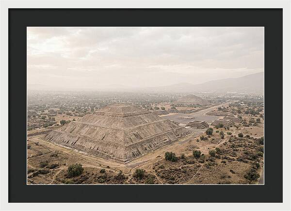 Pyramid Of The Sun At Teotihuacan