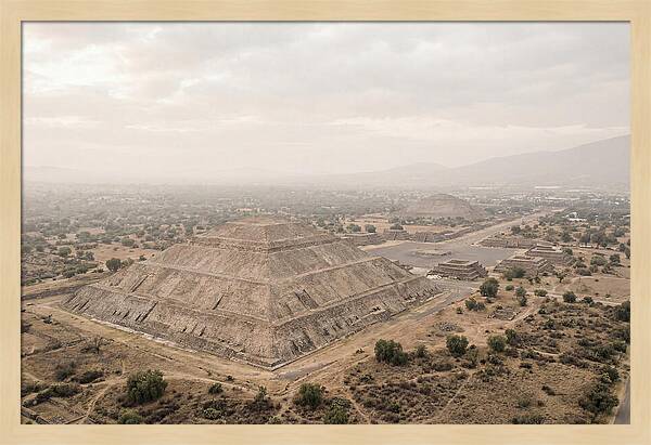 Pyramid Of The Sun At Teotihuacan