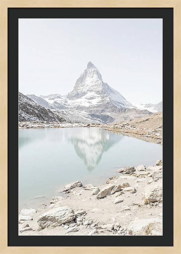 Pyramidal Peak Above Moraine