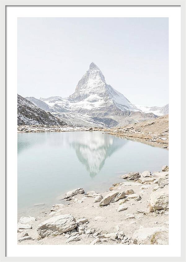 Pyramidal Peak Above Moraine