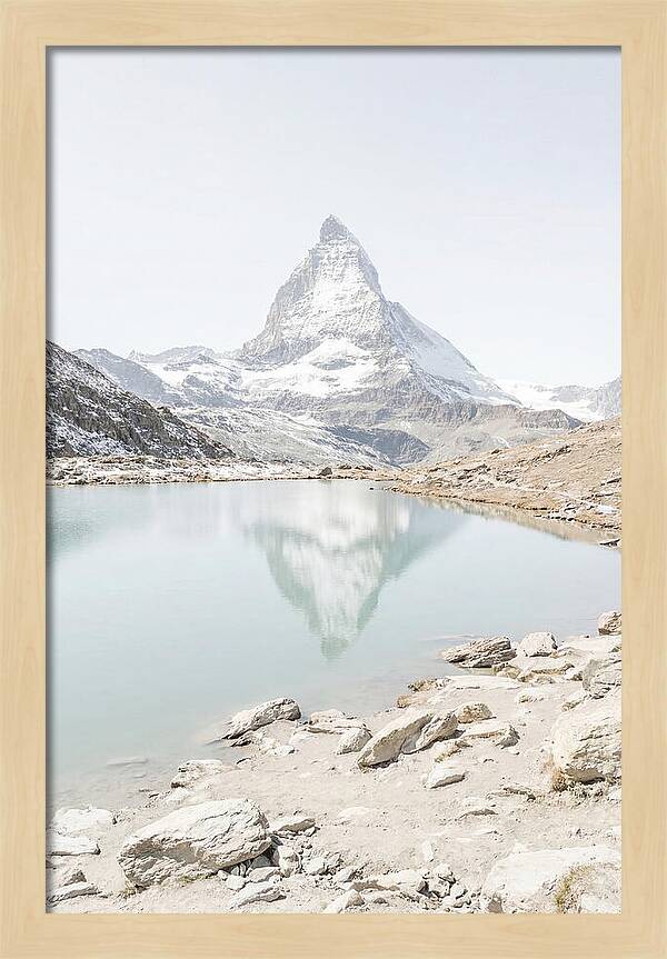 Pyramidal Peak Above Moraine