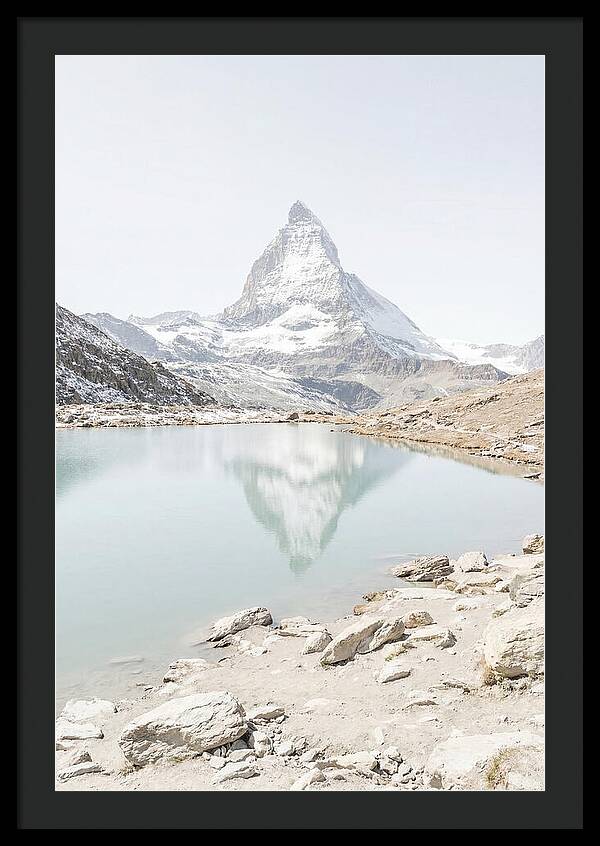 Pyramidal Peak Above Moraine