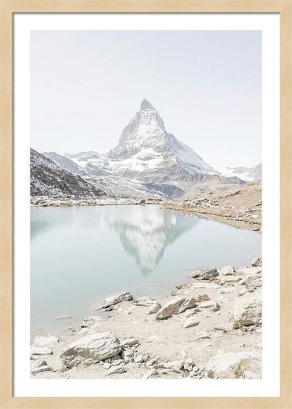 Pyramidal Peak Above Moraine