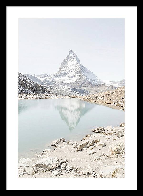 Pyramidal Peak Above Moraine