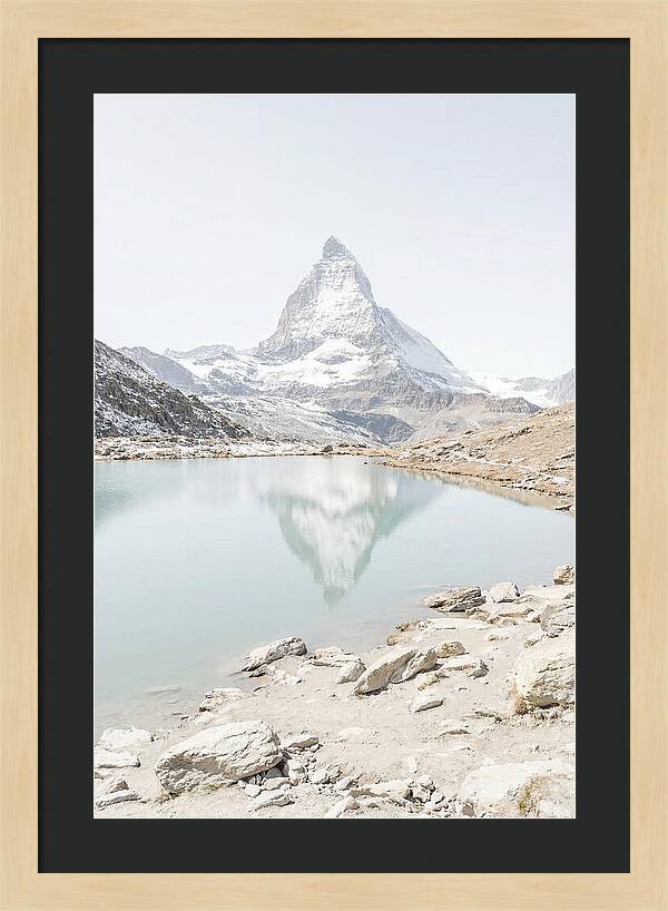 Pyramidal Peak Above Moraine