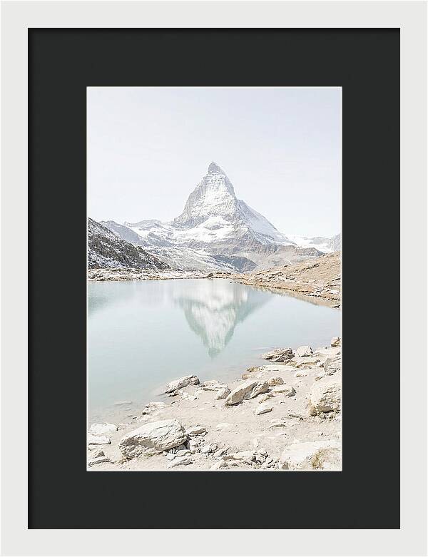 Pyramidal Peak Above Moraine