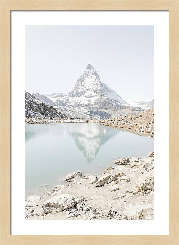 Pyramidal Peak Above Moraine