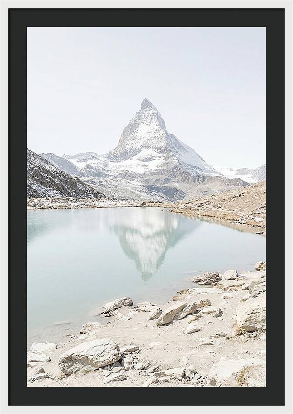 Pyramidal Peak Above Moraine