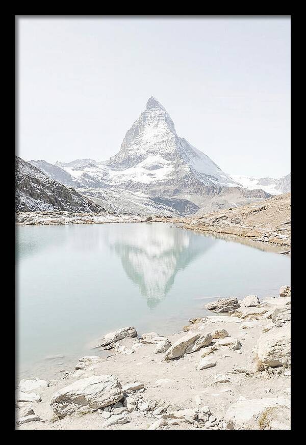 Pyramidal Peak Above Moraine