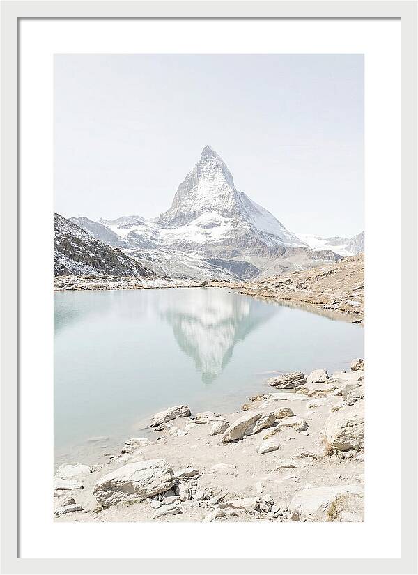 Pyramidal Peak Above Moraine