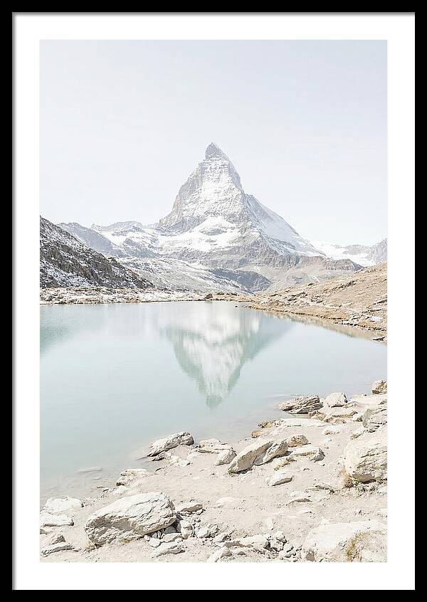 Pyramidal Peak Above Moraine