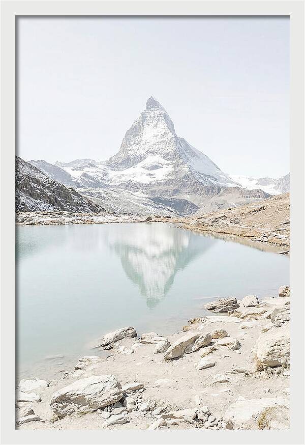 Pyramidal Peak Above Moraine