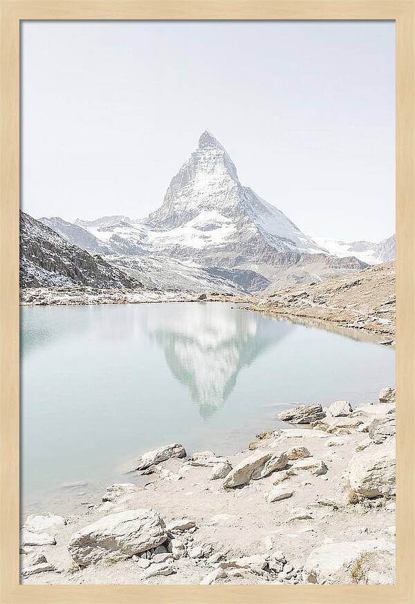 Pyramidal Peak Above Moraine