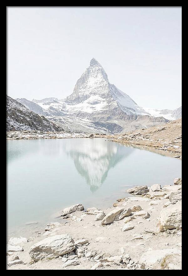 Pyramidal Peak Above Moraine
