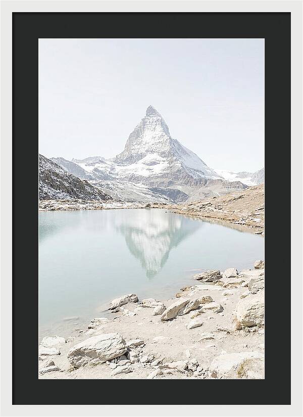 Pyramidal Peak Above Moraine