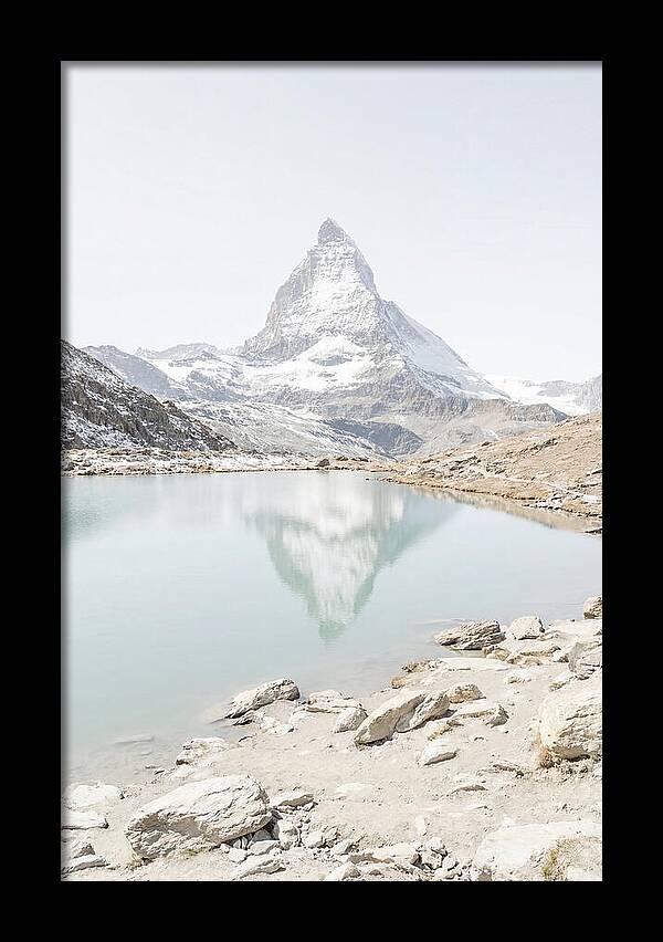 Pyramidal Peak Above Moraine