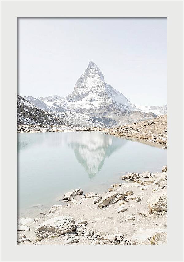 Pyramidal Peak Above Moraine