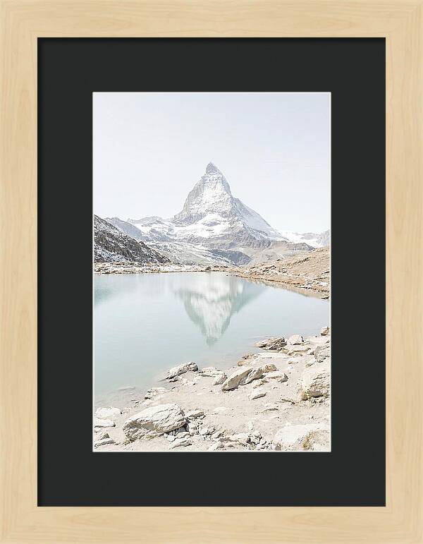 Pyramidal Peak Above Moraine