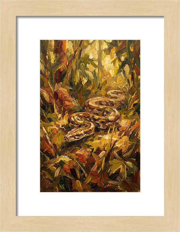 Python Among Lush Foliage