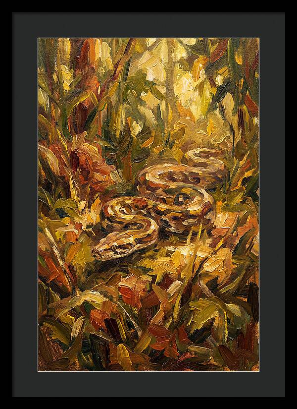 Python Among Lush Foliage