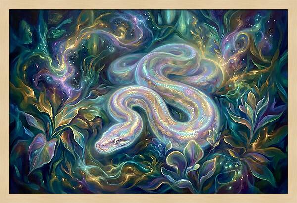 Python In Enchanted Jungle