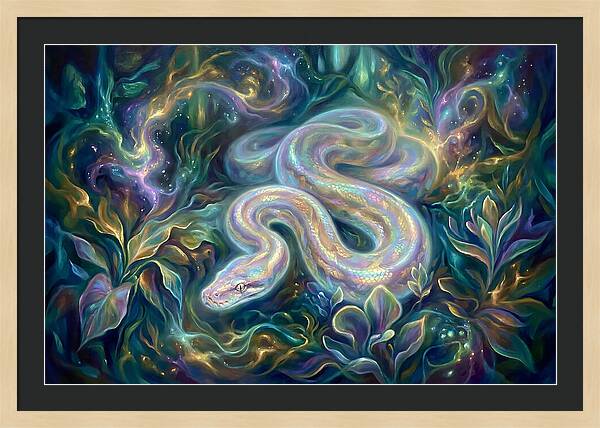 Python In Enchanted Jungle