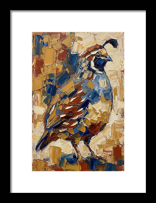 Quail In Bold Colors