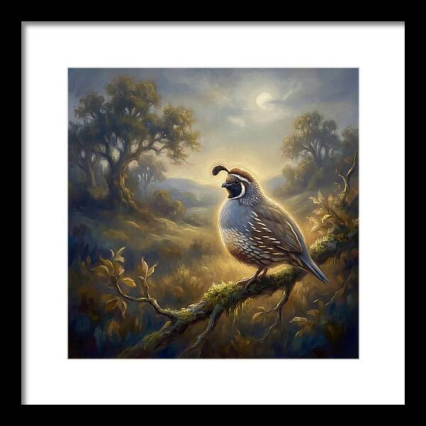 Quail In Twilight