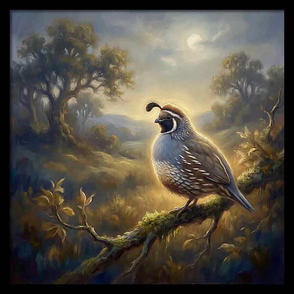 Quail In Twilight