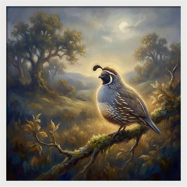 Quail In Twilight
