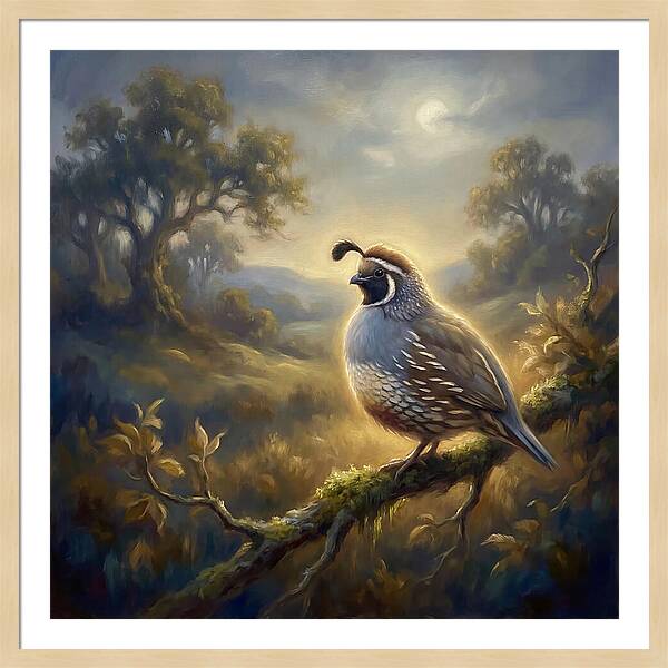Quail In Twilight