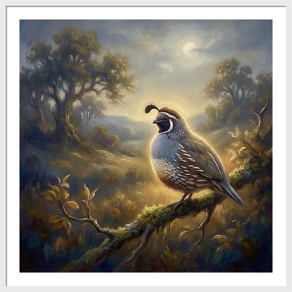 Quail In Twilight