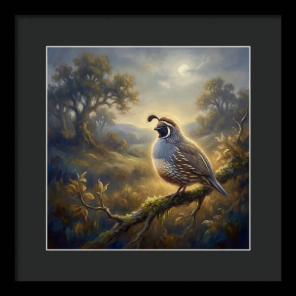 Quail In Twilight