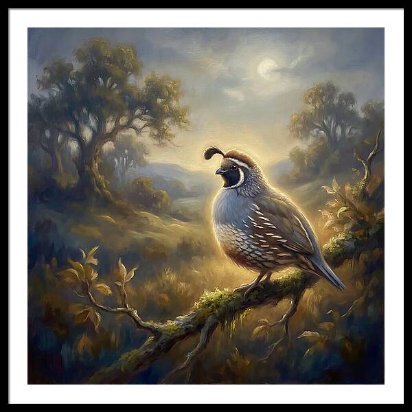Quail In Twilight