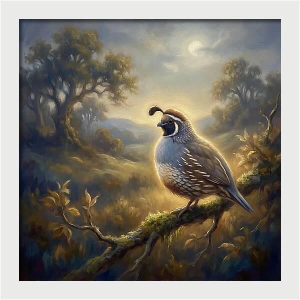 Quail In Twilight