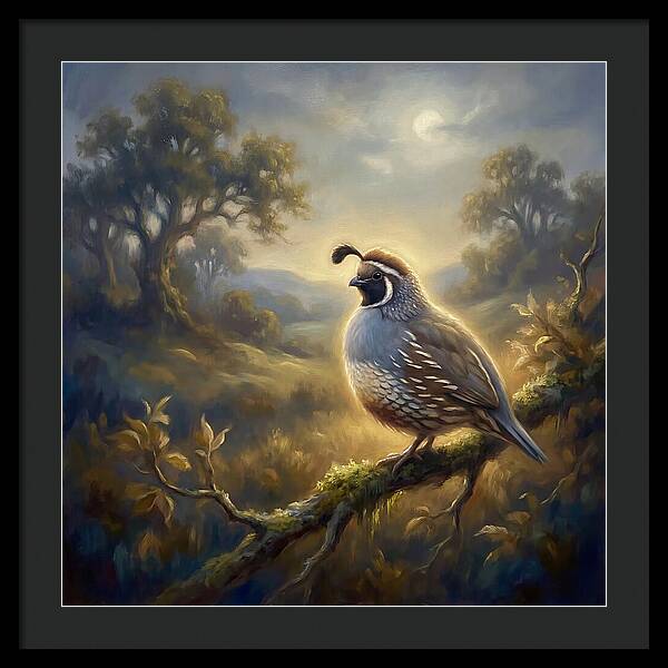 Quail In Twilight