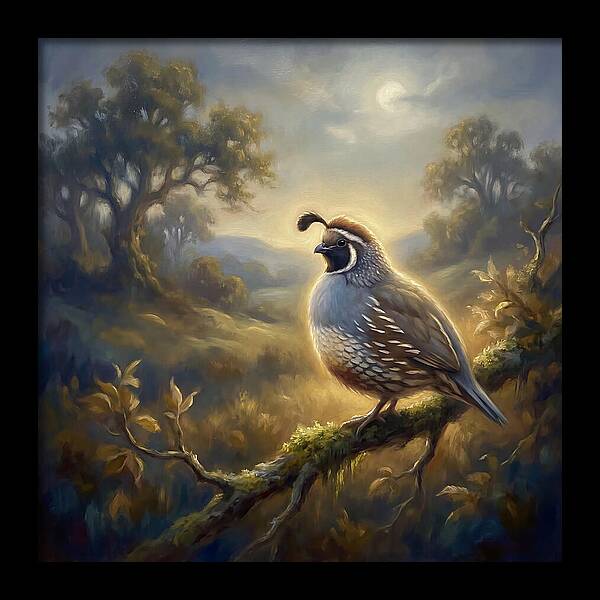 Quail In Twilight