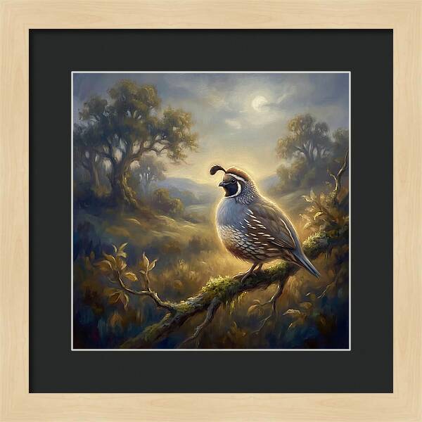 Quail In Twilight