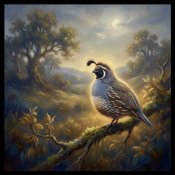 Quail In Twilight