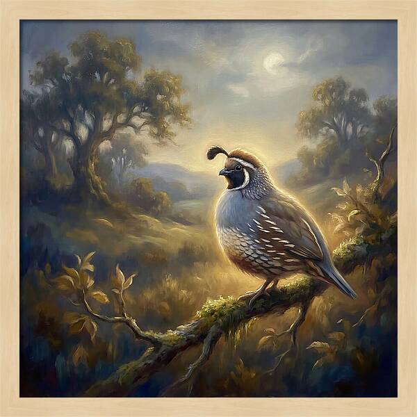 Quail In Twilight