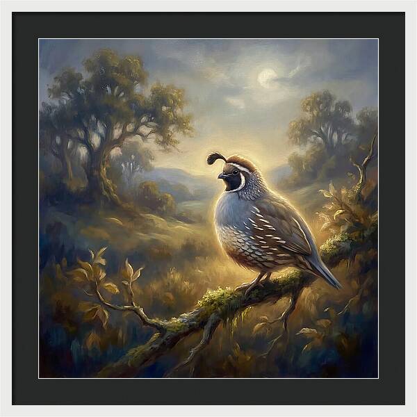 Quail In Twilight