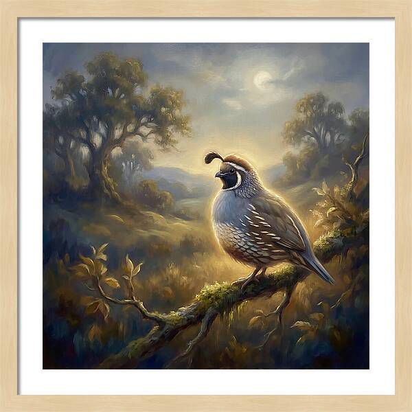 Quail In Twilight