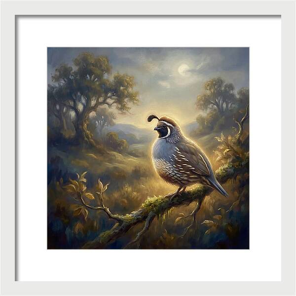 Quail In Twilight