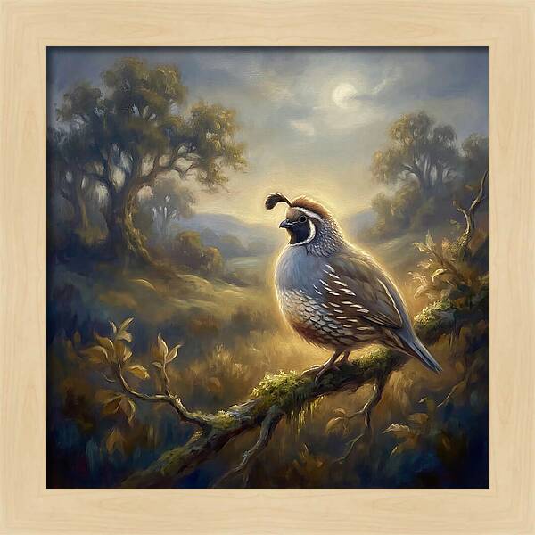 Quail In Twilight
